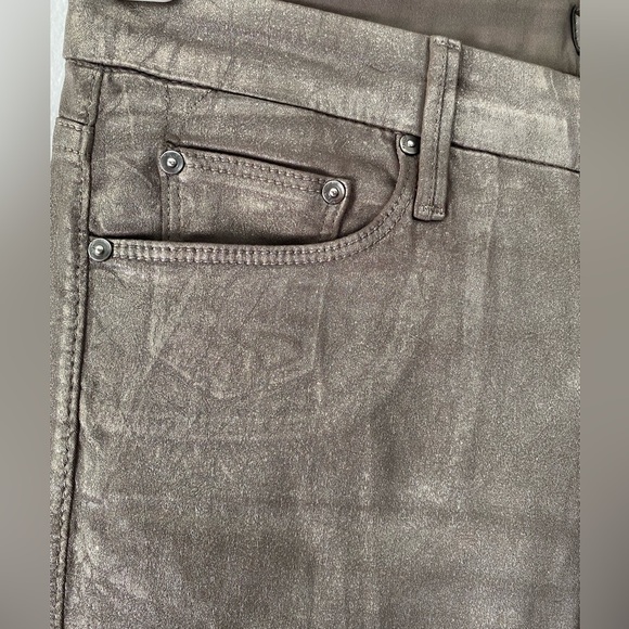 MOTHER Shiny Metallic Jeans Size 27 - Picture 6 of 9